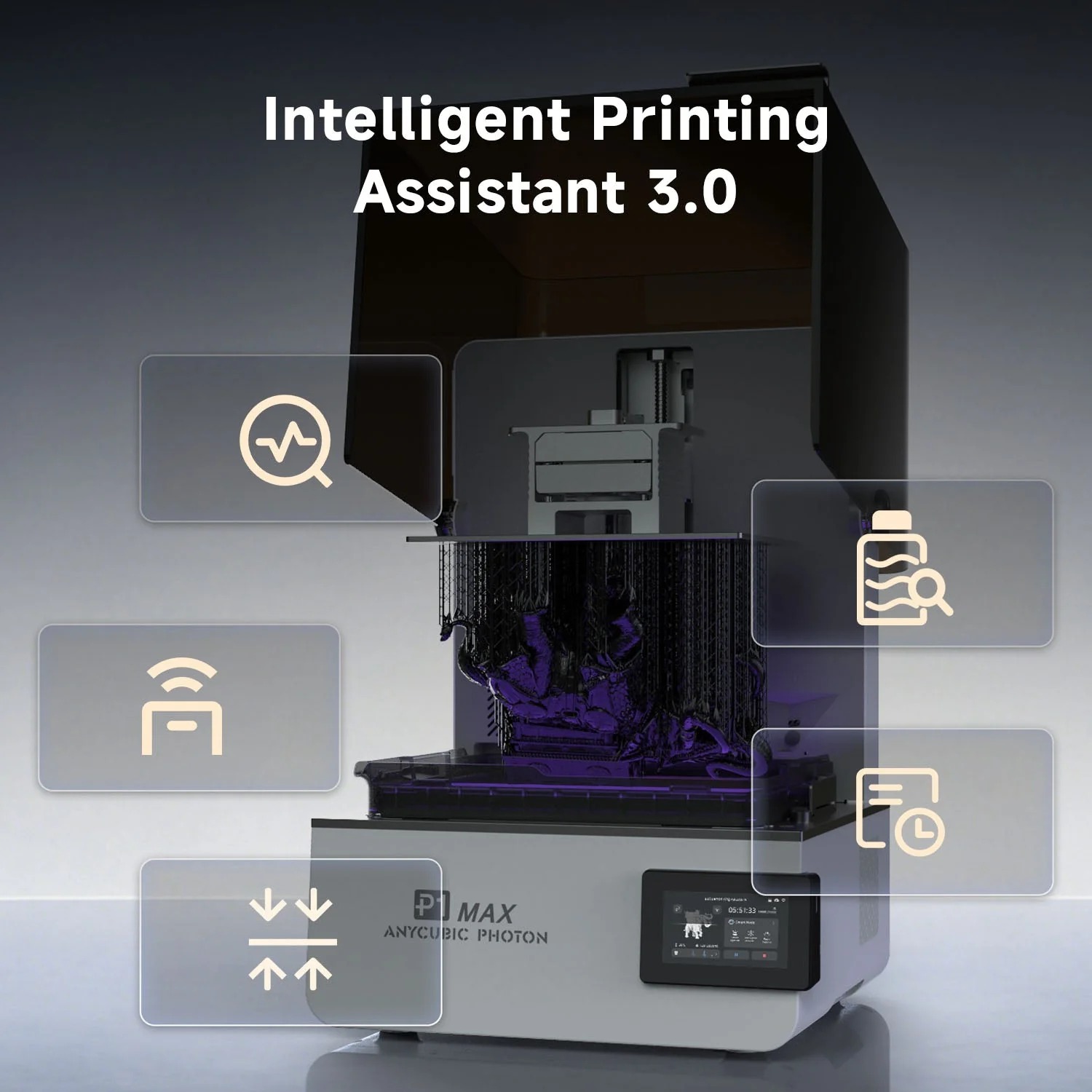 Anycubic Photon P1 Max Resin 3D Printer - Image 7