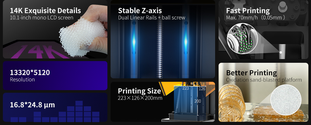 Creality C01 14K Dental LCD 3D Printer - Image 4
