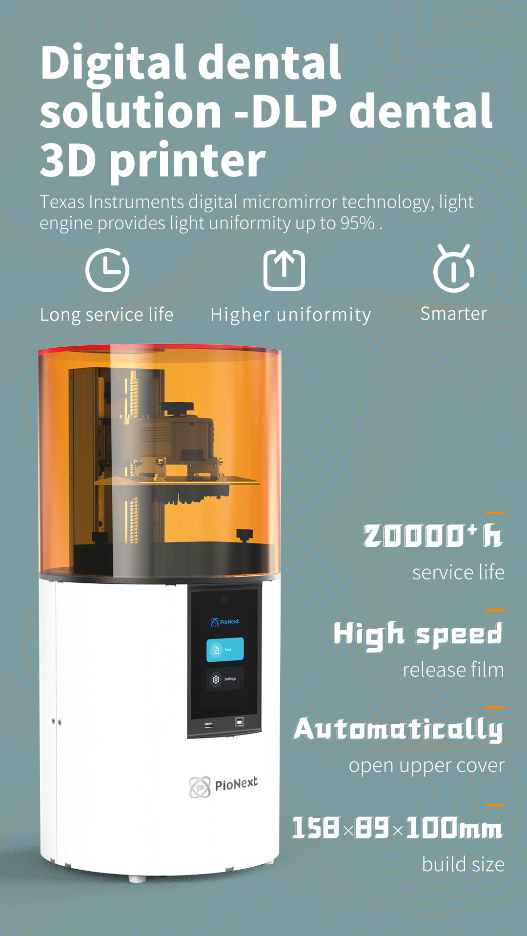 Creality D158 DLP Dental 3D Printer - Image 3