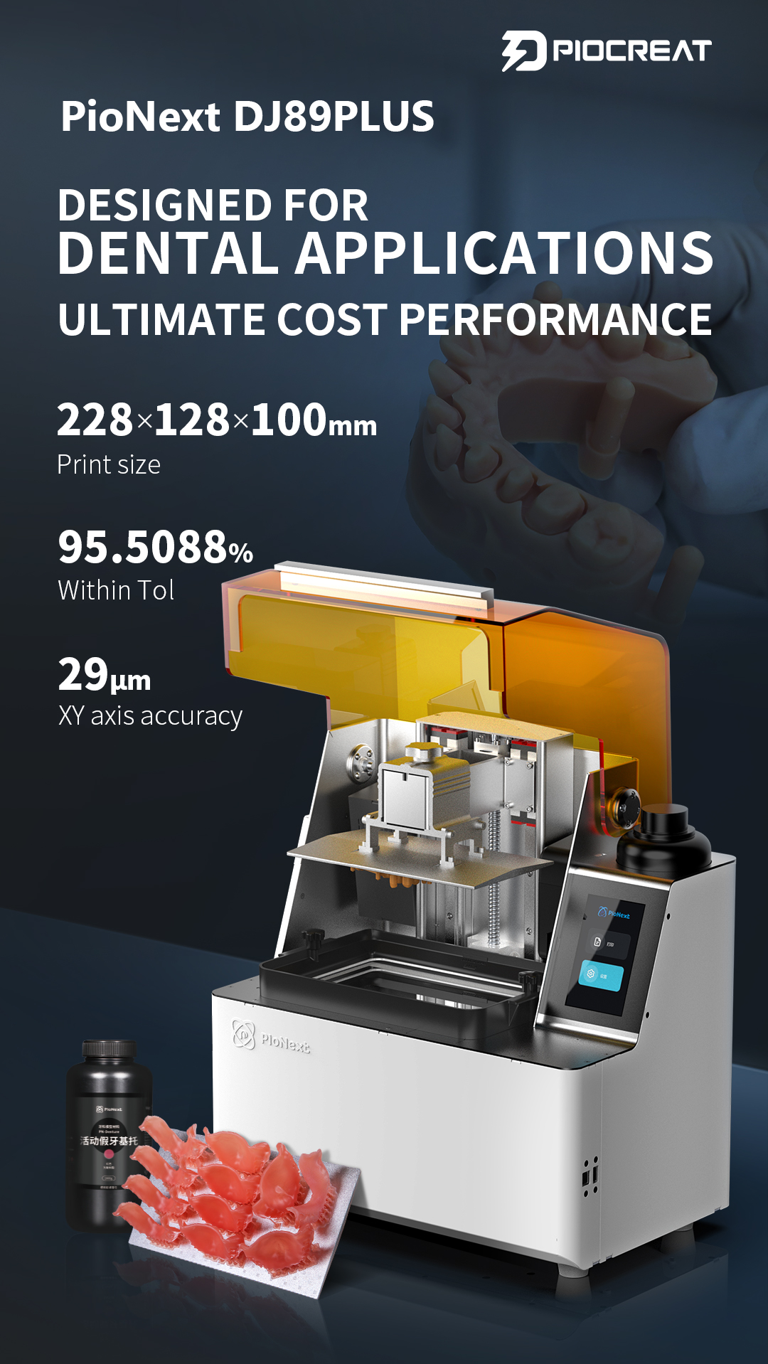Creality DJ89 PLUS 8K LCD Dental 3D Printer - Image 10