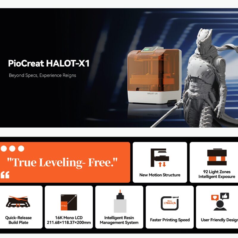 Creality HALOT-X1 16K Resin 3D Printer