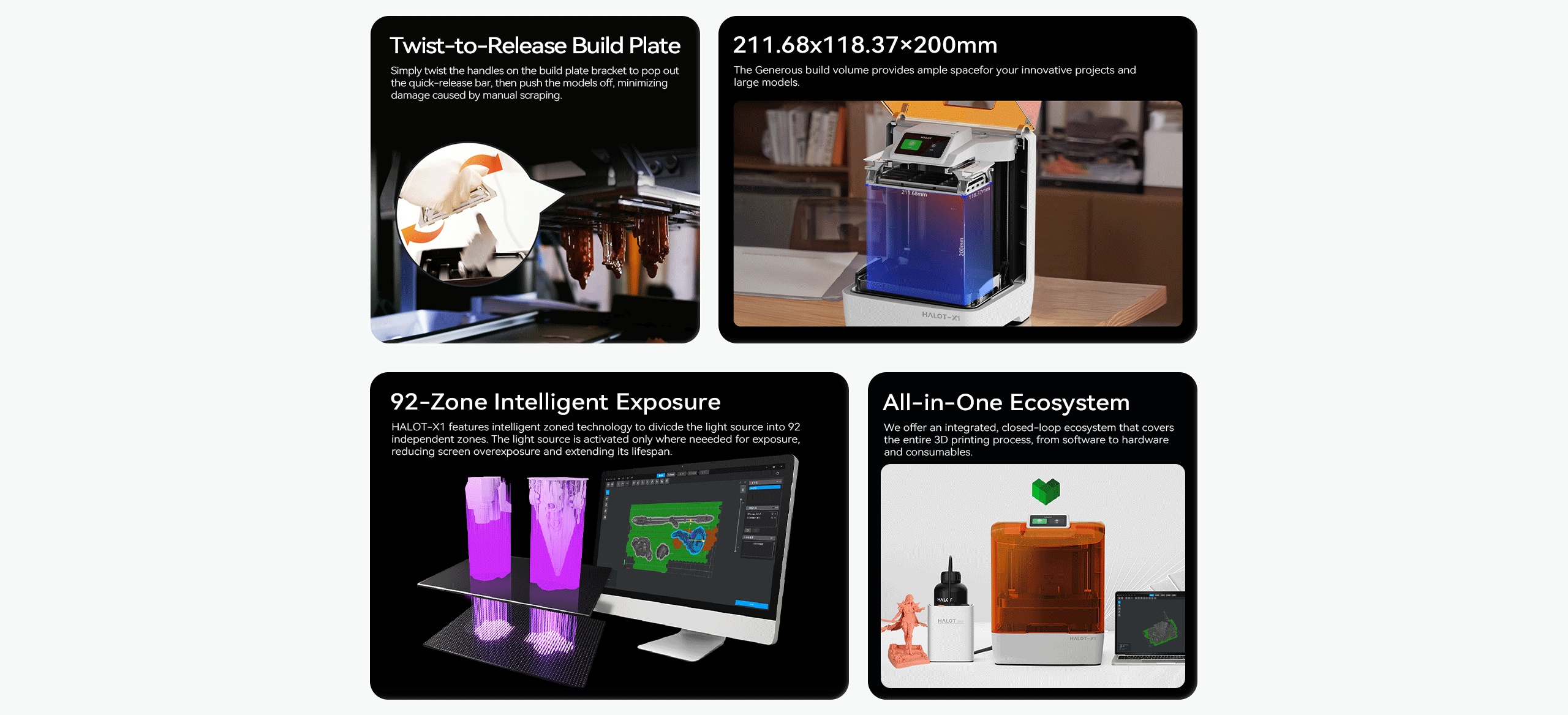 Creality HALOT-X1 16K Resin 3D Printer - Image 3