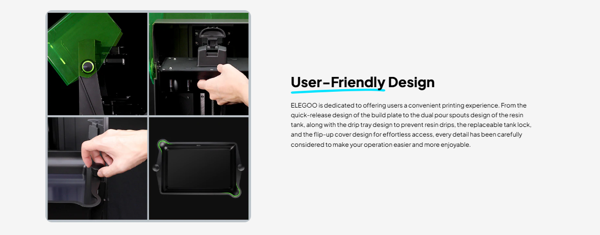 ELEGOO Saturn 4 Resin 3D Printer photo 10